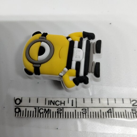 MINIONS PRISON UNIFORM NO 013 Shoe CharmPrison Uniform Number 013 Shoe Charm - Picture 3 of 4